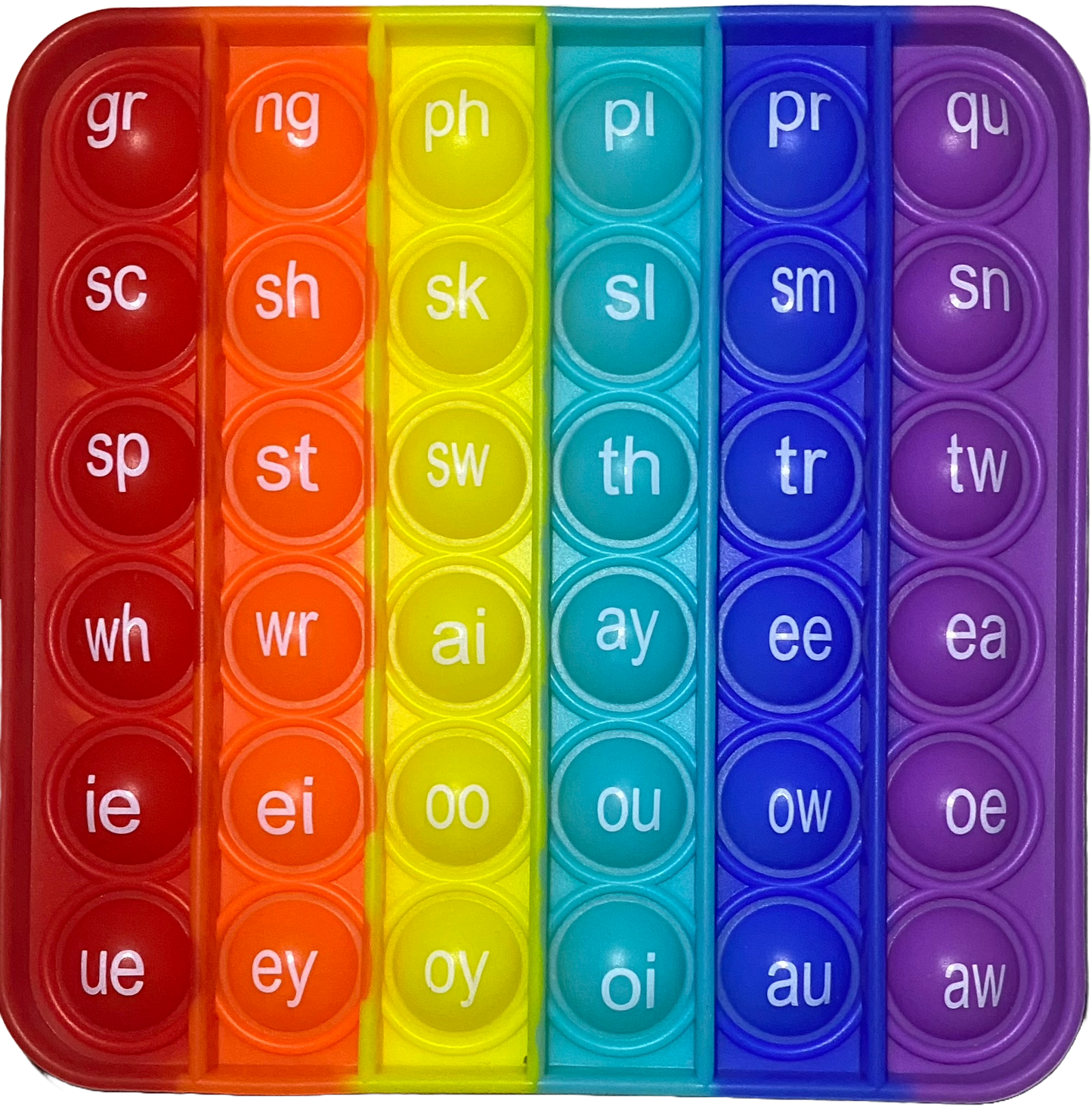 Consonant Blends & Alphabet - Tactile Learning Pad