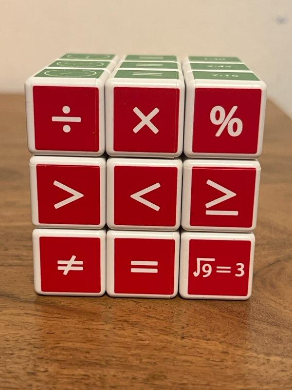 Math Learning Cube