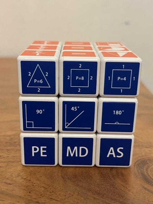 Math Learning Cube
