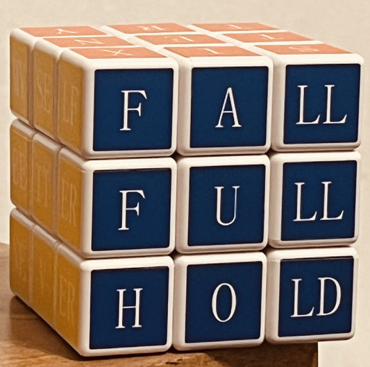 Sight Word Cube