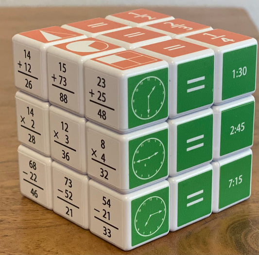 Math Learning Cube